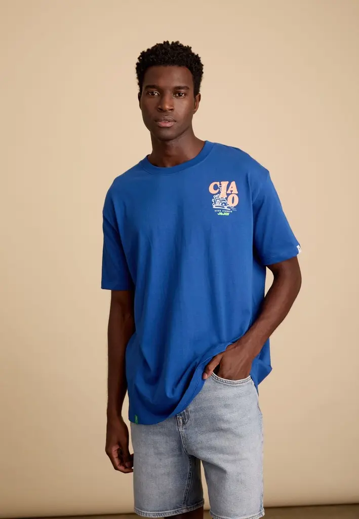 J&JOY TSHIRT BLEU CIAO