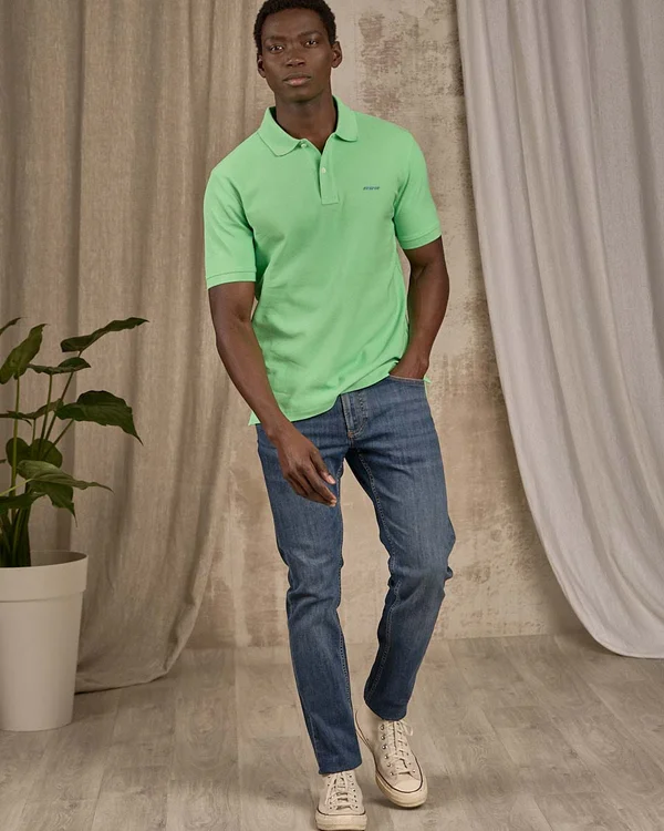 Mise au Green polo Collin vert acide